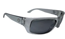 Vintage spy optic admiral clear smoke Frame Black Polarized Lenses Excellent
