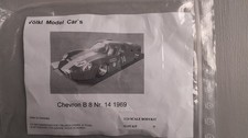 1/24 Völkl Classic Cars Chevron B8 1969 Slot KIT Nowy