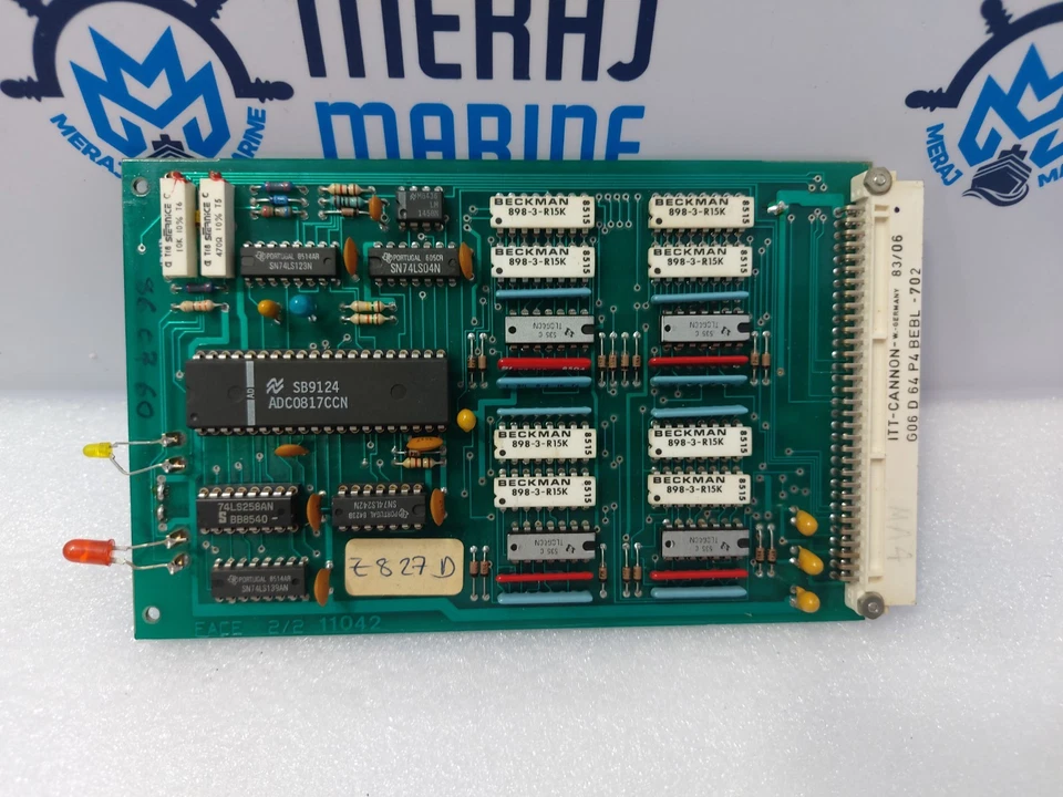 ITT-Cannon G06 D 64 P4 BEBL-702 PCB Card / MA4 / FACE 2/2 11042 - Image 4 of 4