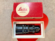 VTG. 35MM LEICA LEITZ CANADA TELYT 1:4.8/280 TELEPHOTO LENS 11912F W/BOX