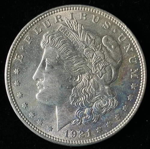 1921 Morgan Silver Dollar, Uncirculated