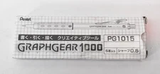 Lot of 5 Pentel PG1015 GraphGear 1000 .5mm Mechanical Drafting Pencils