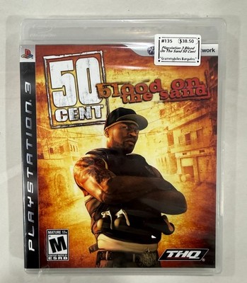 50 Cent: Blood on the Sand - PlayStation 3 - PS3 - New/Sealed - Damaged Plastic