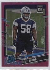 2023 Panini Donruss Rated Rookie Optic Preview Pink Prizm Mazi Smith #326 2l4