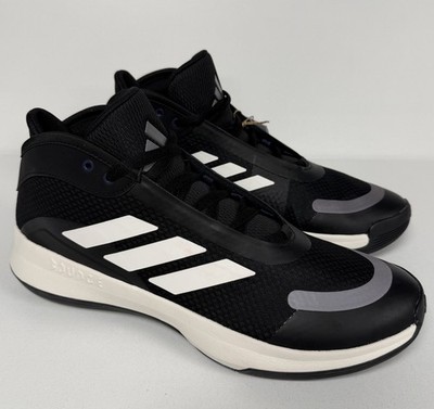 Adidas Bounce Legends Herren Basketballschuhe Schwarz / Weiß Größe UK 11,5 NEU