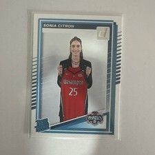 2025 Panini Donruss WNBA Sonia Citron Rated Rookie #87 Washington Mystics
