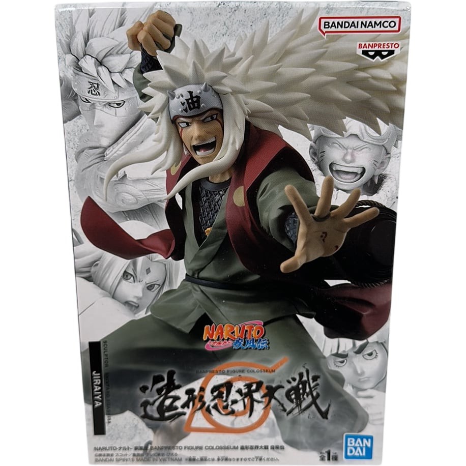 Banpresto Bandai Naruto Jiraiya Figure Colosseum Anime Collectible NEW BOXED