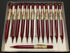 Box of 13 NOS 1940's Sheaffer Mechanical Pencils  Roswell New Mexico High School