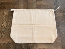 Authentic Louis Vuitton Capucines collection Drawstring Dust Bag 19x15.5x5”