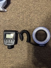 Macro LED Ring Flash Light RF 550D For Nikon Canon Olympus Fuji DSLR