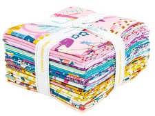 RILEY BLAKE - The Genesis of a Journey Fat Quarter Bundle by Genesis Hall 15 Pcs
