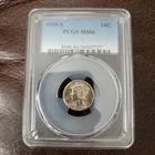 1935-s Mercury Dime PCGS MS66