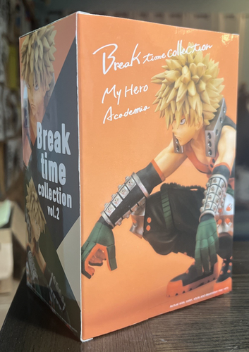 Figura Banpresto My Hero Academia Break Time Vol.2 Katsuki Bakugo nueva sin abrir - Imagen 2 de 4