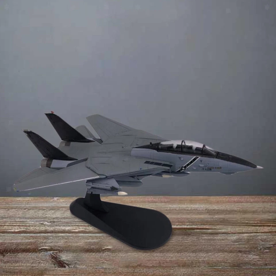 1/100 US F14 Modello di aereo Aerei in metallo Espositore Simulazione Modello di - Immagine 3 di 4