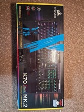 Image of CORSAIR K70 RGB MK.2 Mechanical Gaming Keyboard - Linear & Quiet - Cherry MX Red