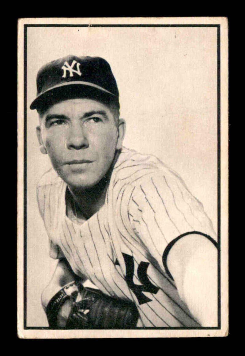 Bob Kuzava #33 Baseball Cards 1953 Bowman B & W trading card — raw and PSA graded price guide