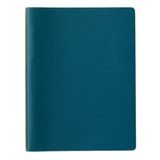 PLOTTER 5003 blue Color 6-Ring Leather Binder Shrink A5 size JAPAN NEW