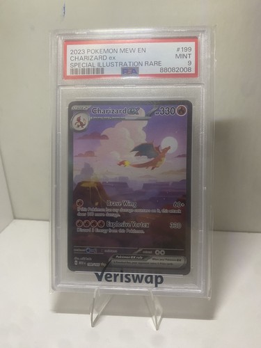 Charizard ex graded PSA 9 for sale on eBay
