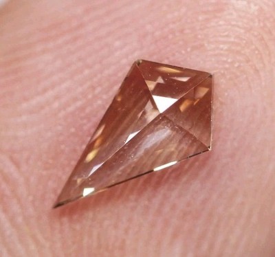 0.42 Karat Kunstdiamanten Grown Diamant VS1-Clarity Drachen Form Loser Für Ring