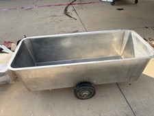 Dough Trough on Casters 99"x29"  or meat buggy