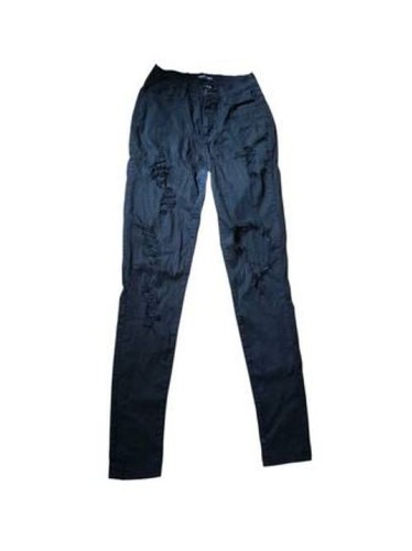 Fashion Nova black ripped jeans, size W26