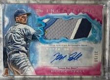 2017 Topps Inception Magenta  Blake Snell 31/50   #IAP-BSN Patch Auto