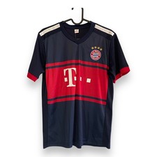 Bayern Munchen Kids Soccer Jersey Navy Red Short Sleeve Size 28 FC Bayern Munich
