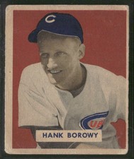 1949 Bowman #134 Hank Borowy GD/VG