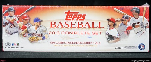 2013 Topps Baseball Factory Sealed Complete Set Box #1-660 w/ Manny ...