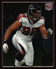 2007 Bowman Chrome Jamaal Anderson Rookie #BC5 Atlanta Falcons