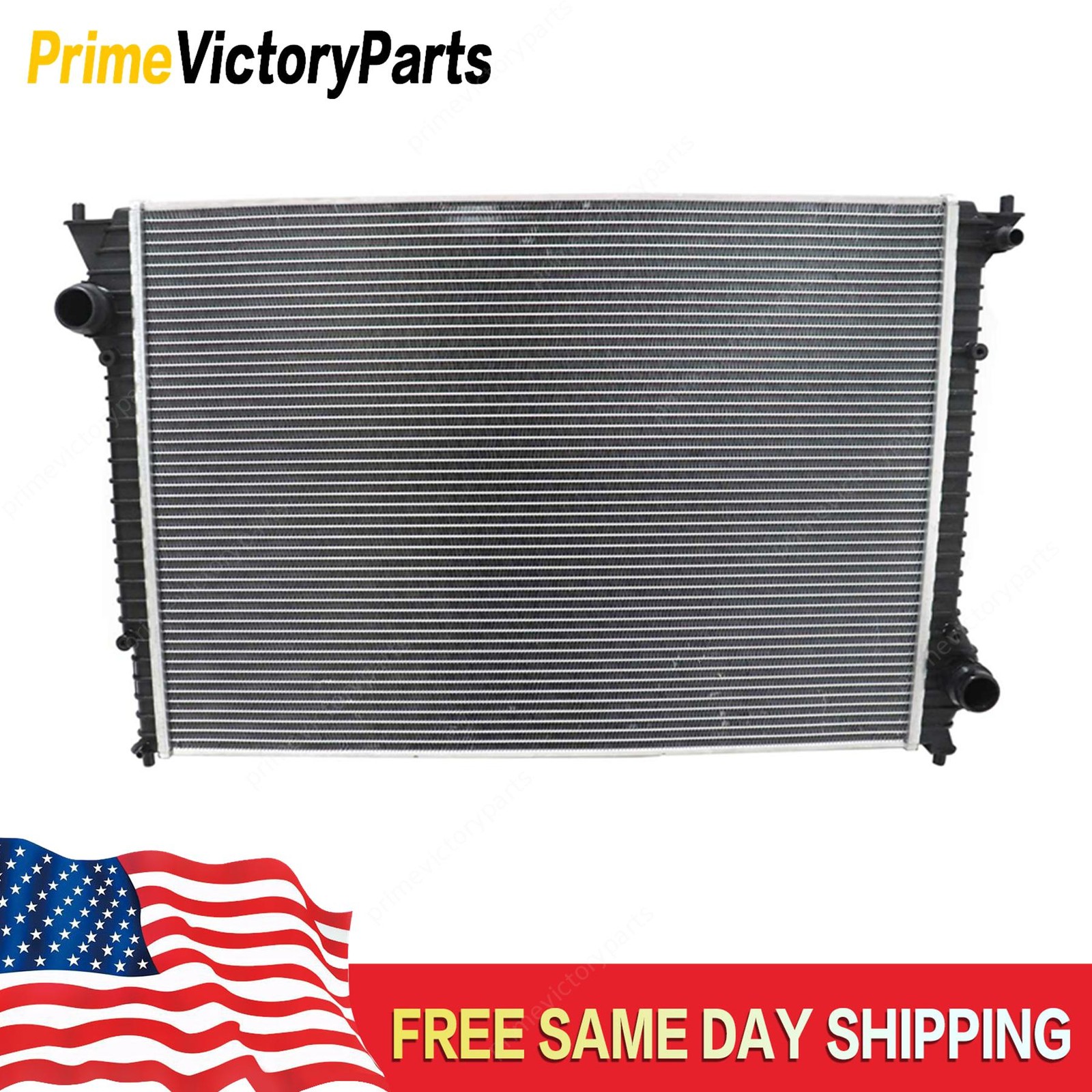 Radiator For Bentley Continental Gt Gtc 2004-2017 6.0L 3W0198115B 3W0198115G 