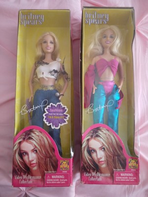 Britney Spears Dolls ~ Slave For U  SET OF 2  NRFB