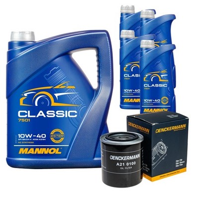 DENCKERMANN Ölfilter MANNOL Classic 10W-40 9L für Hyundai Matrix 1.6