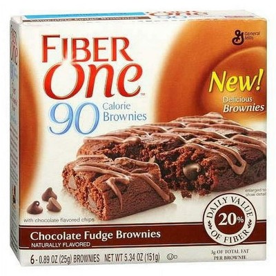 Fiber One 90 Calorie Brownies, 0.89 oz