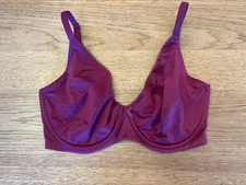 Victoria's Secret Plum Rouge 36DD Body By Victoria Invisible Lift Coverage Bra