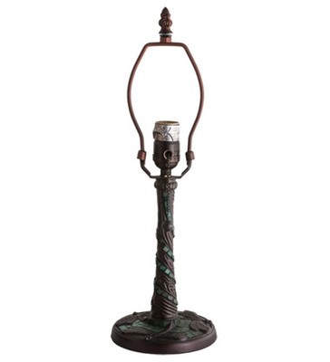 Meyda Tiffany 17233 Twisted Fly 9'' Tall Lamp Base - MultiColor