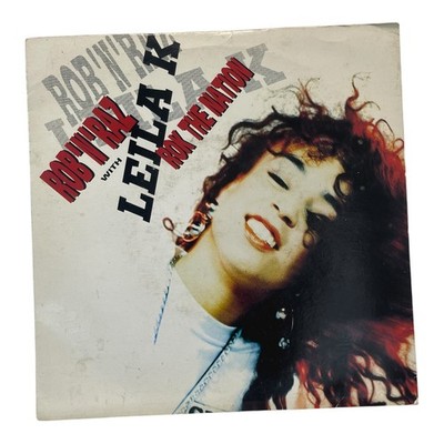 Rob 'n' Raz with Leila K Rok The Nation 7'' Single Arista 1990 Vintage