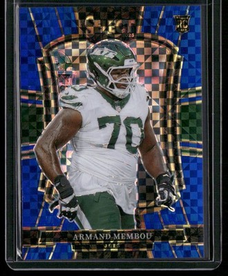 2025 Panini Select #176 Armand Membou Blue Power RC Premier Level  /175