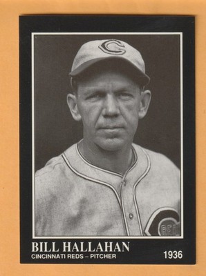 Bill Hallahan Cincinnati Reds 1991 Conlon TSN #214 Binghamton New York