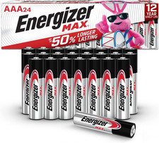 Energizer Max AAA Alkaline Batteries