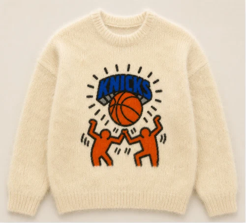 Nba Finals Knicks 2026 Custom Mohair Sweater , S M L size - product listing photo