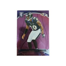 2024 Panini Totally Certified ED REED #180 (Mirror Purple) Baltimore Ravens