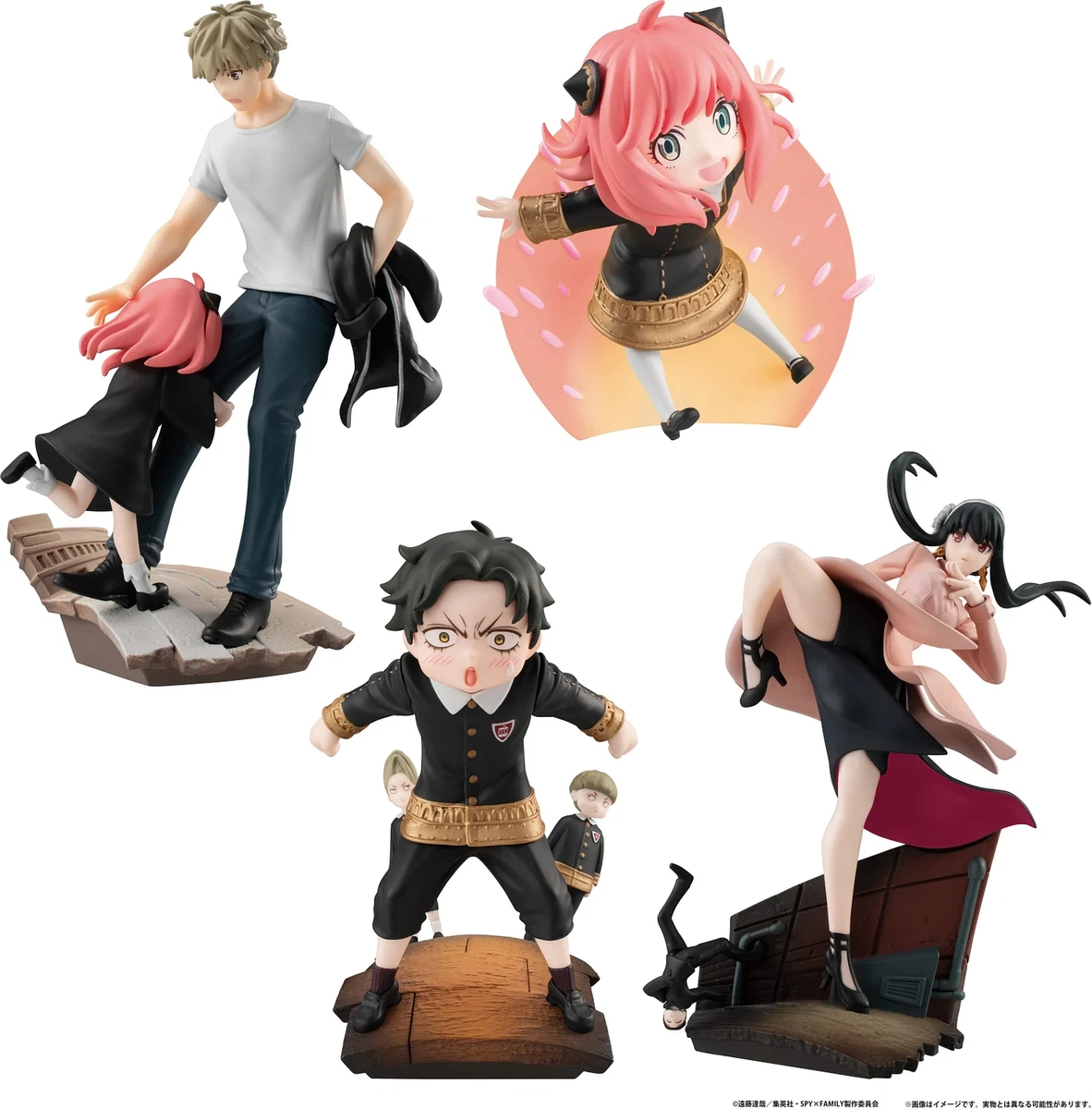 Megahouse - Spy x Family in The Box (Box of 4), Petitrama : Everything Else