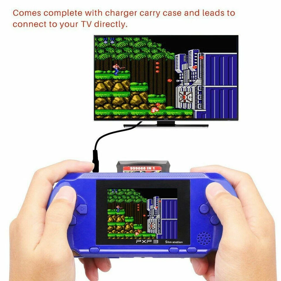 CONSOLE PORTATILE PVP STATION DISPLAY LCD 2,7 9000 GIOCHI VIDEOGIOCO GIOCO BIMBI - Immagine 4 di 4
