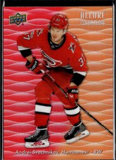2023-24 Upper Deck Allure #CF-6 Andrei Svechnikov Color Flow - Orange-Yellow
