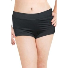 Nike Womens Logo Active Swim Shorts Black M