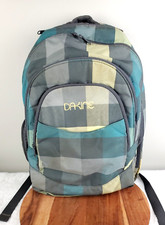 Dakine Campus Backpack Green Gray Yellow Flan...