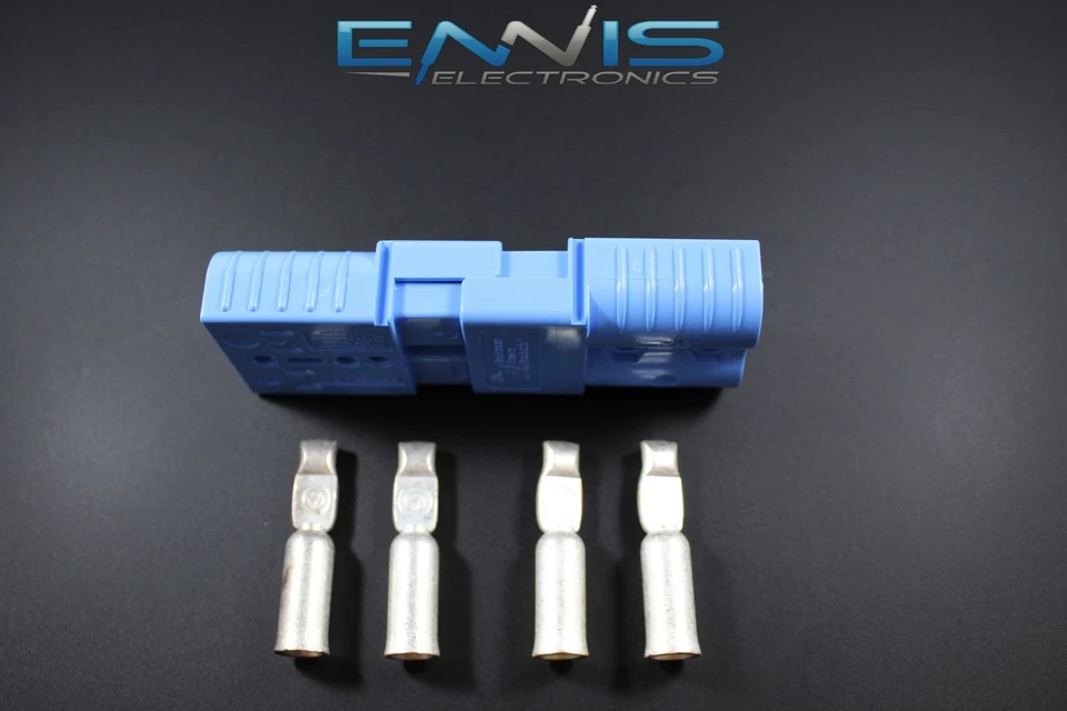 2 PCS ANDERSON POWER CONNECTORS SB120 4 GAUGE AWG BATTERY QUICK DISCONNECT - Image 4 of 4