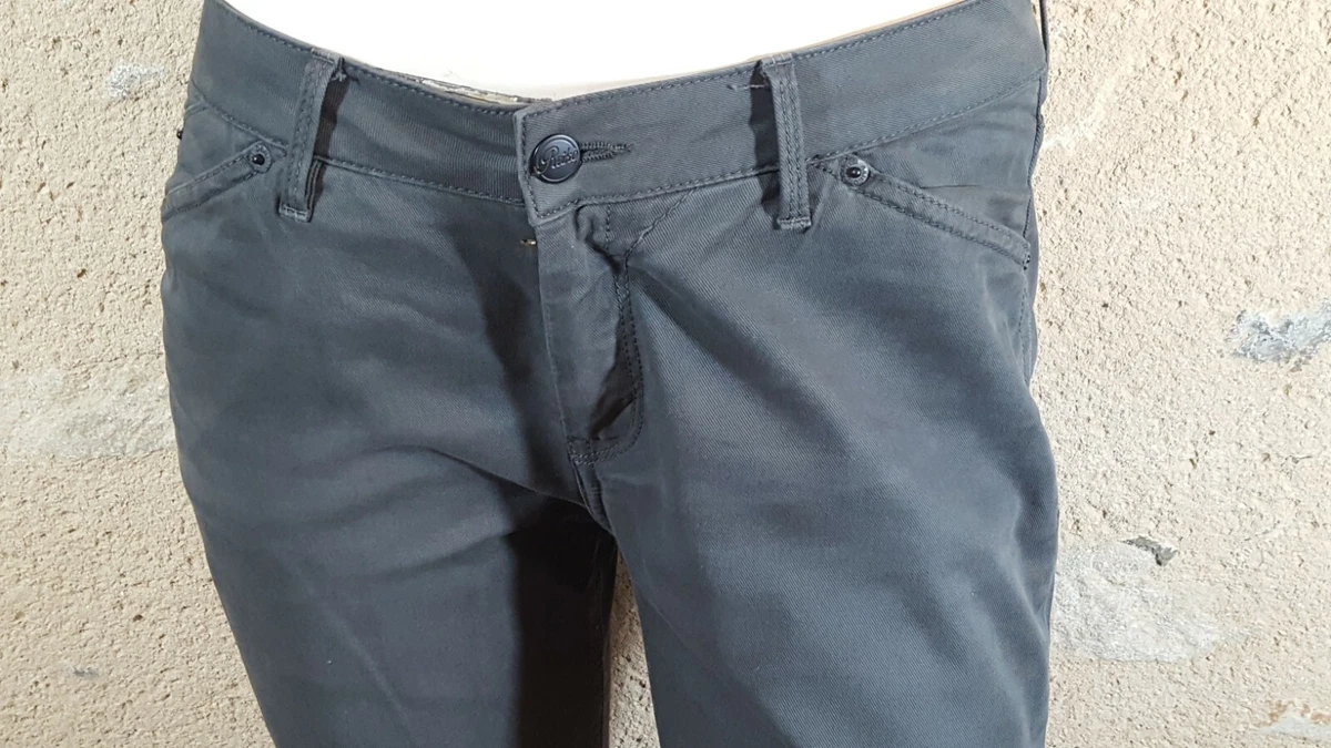 Jean marron foncé online femme