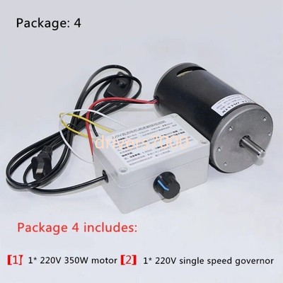 Permanent Magnet DC Motor Double Ball Bearing Bead Lathe Electric Drill Motor